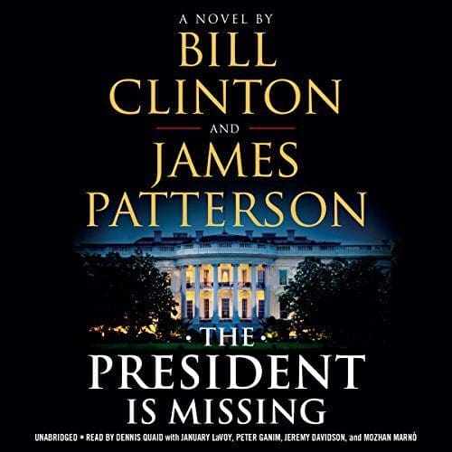 The President Is Missing audiobook cover art