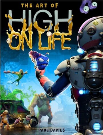 The cover for The Art of High on Life